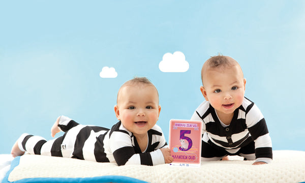 Milestone™ Baby Photo Cards - Original Twins