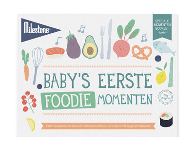 Milestone™ Special Moments Booklet - Baby's eerste foodie momenten