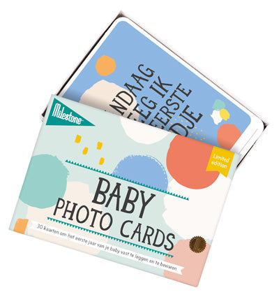 Baby Photo Cards Cotton Candy van Milestone™